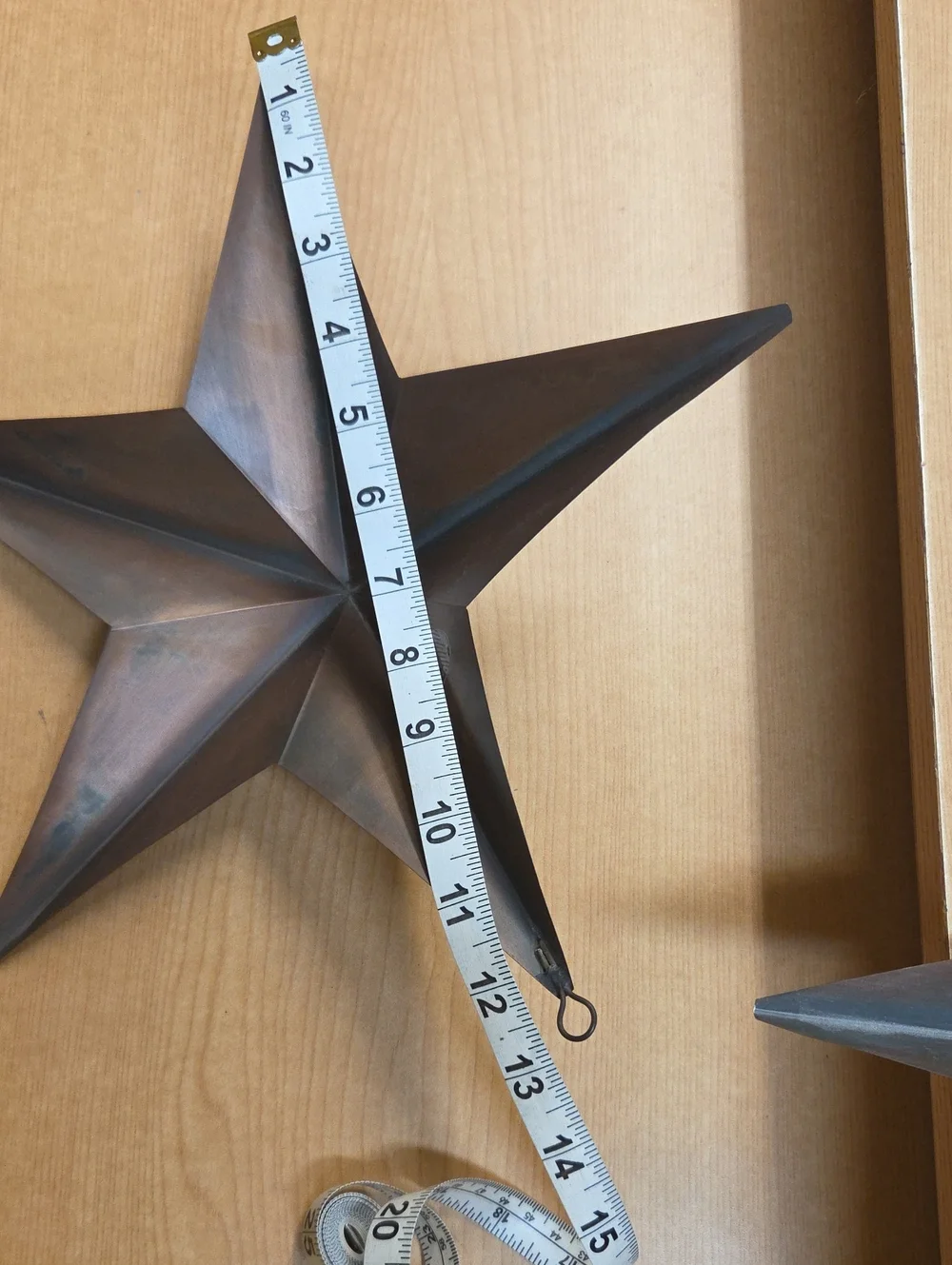 3 Tin Rustic Stars Ready To Hang Crafters Decor Holiday Farmhouse